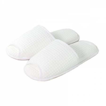 Hotel Badeslipper Waffelpiqué aus Velours